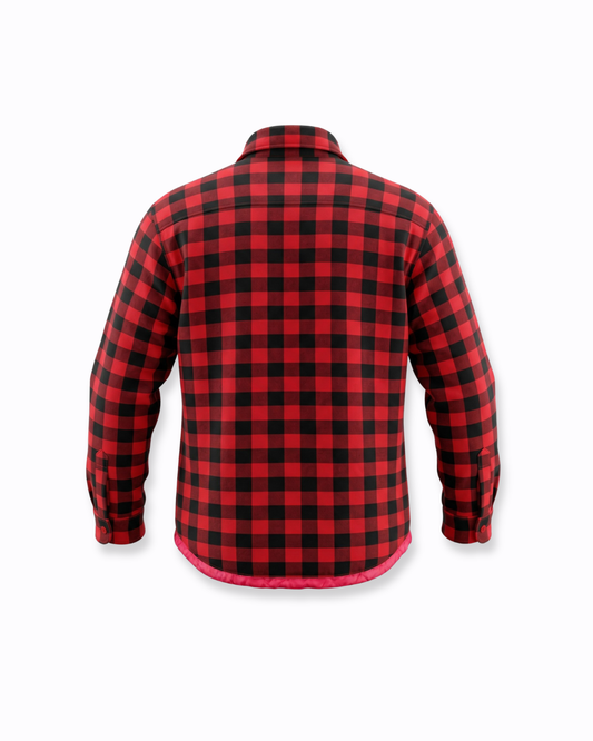 CANYON GUIDE OUTFITTERS : QUILT-LINED BUFFALO PLAID SHACKET