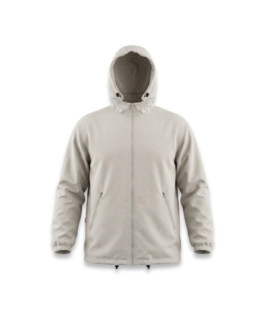 MINIMAL HOODED SHELL JACKET